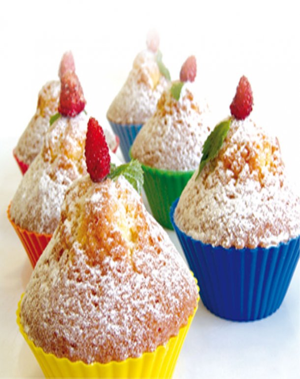 <img src=5651341.jpg alt=Φορμάκια Σιλικόνης Muffin - Pirottini Round>