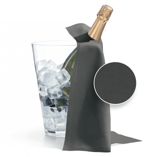 <img src=Πετσέτα Σαμπανιέρας Γκρι alt=Γκρι πετσέτα σε μπουκάλι σαμπάνιας> 