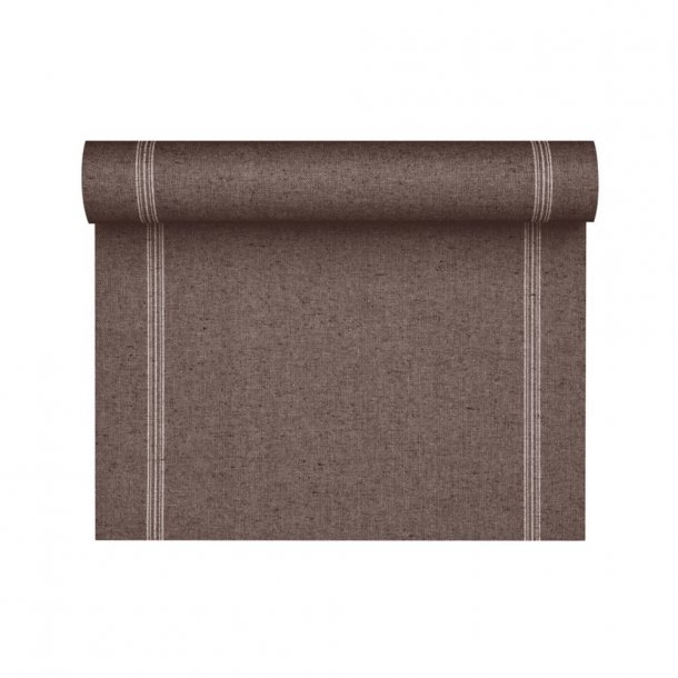 <img src=Ράνερ Αντιολισθητικό 40x120cm Ρολό - 6 τεμ alt=Σε καφέ χρώμα με 2 παράλληλες γραμμές στις άκρες> 