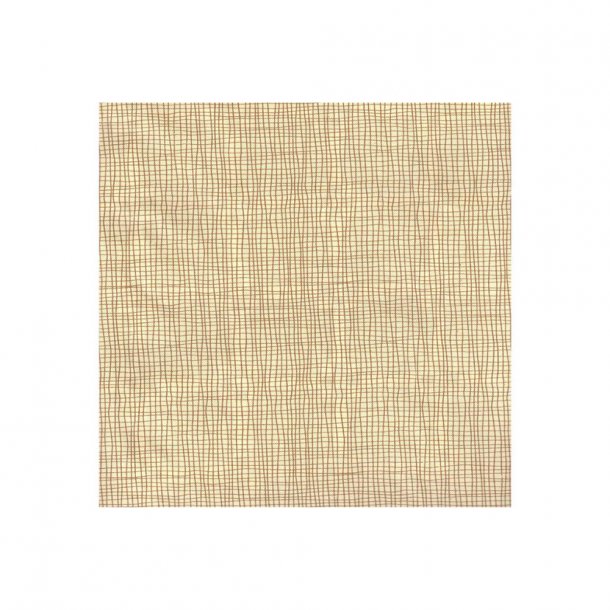 <img src=Τραπεζομάντηλο Juta Niba 1x1cm - Σετ 150 τεμ alt=Σε μπεζ χρώμα και σχέδιο με λεπτές ακανόνιστες λευκές ρωγμές> 