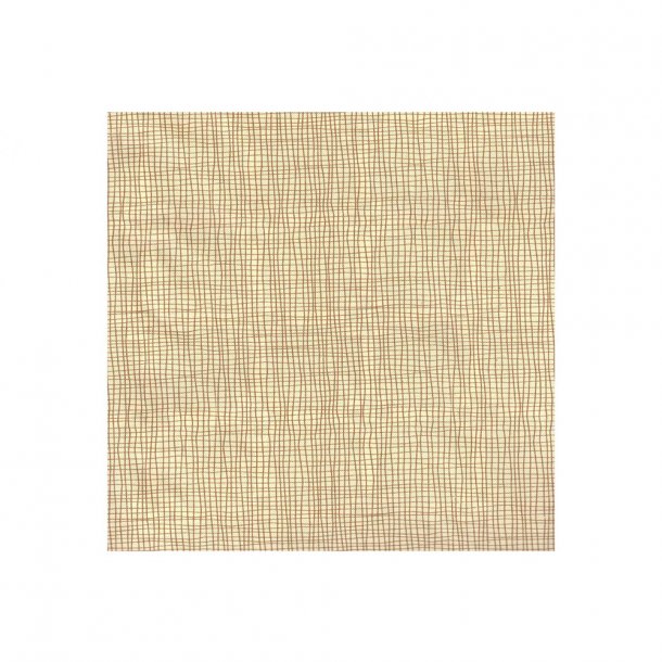 <img src=Τραπεζομάντηλο Juta Beta 1x1cm - Σετ 150 τεμ alt=Μπεζ με μικρές λευκές ακανόνιστες ρίγες> 