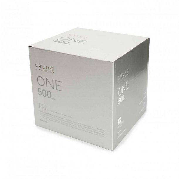 <img src=Ταμπλέτες Napkin One - 500 τεμ/πακ.png alt=Ασημί κύβος που αναγράφει επάνω το όνομα του προϊόντος> 