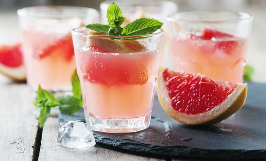 Συνταγή για μοχίτο γκρεηπφρουτ
