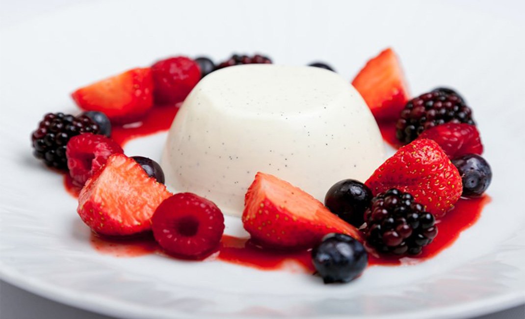 Συνταγή για πανακότα με μούρα