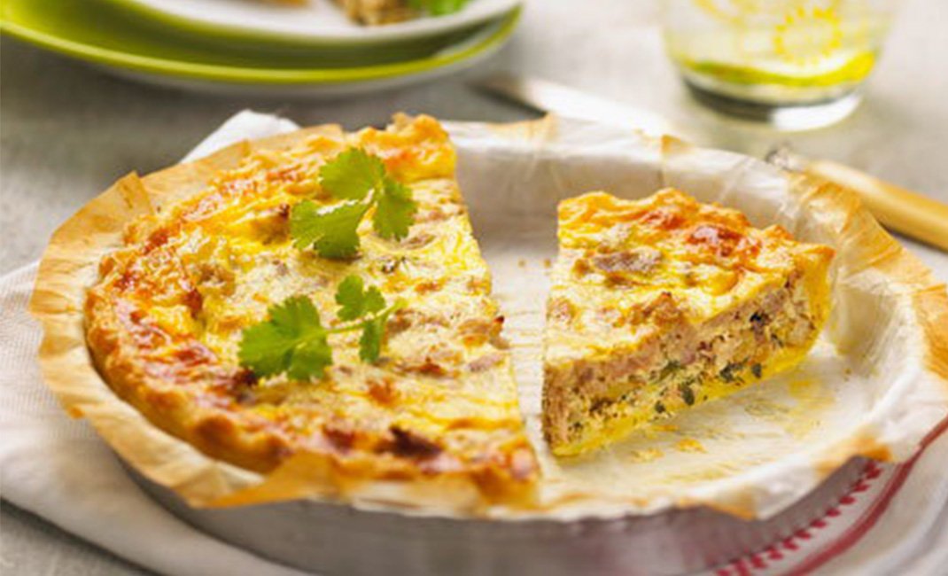 Συνταγή για τάρτα με τόνο