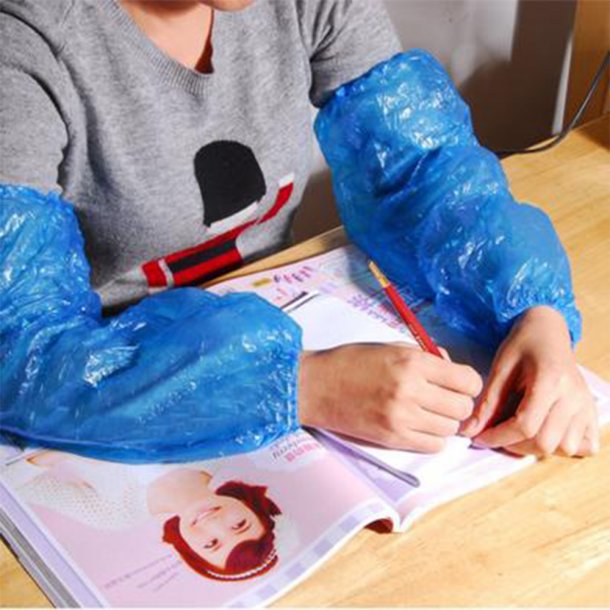 Disposable PE sleeves 100 pcs