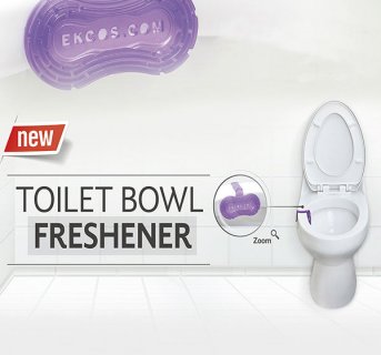 <img src=Αρωματικό Λεκάνης Με Κλίπ 10 τεμ alt=Μωβ αρωματικό που τοποθετείται πάνω σε μία λευκή λεκάνη> 