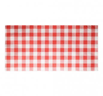 <img src=Τραπεζομάντηλο Καρώ Beta 1x1m - Σετ 150 τεμ alt=Καρώ σε κόκκινο και λευκό χρώμα> 