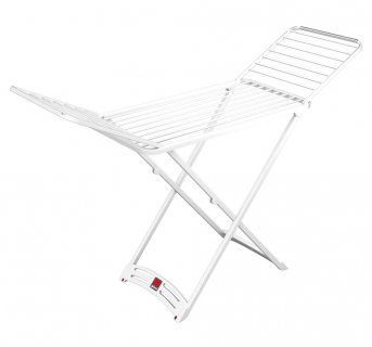 <img src=Απλώστρα Ρούχων Τρίφυλλη Πλαστική 20 m. Grafite Zaffiro alt=Λευκού χρώματος> 