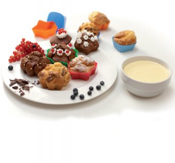 <img src=5651340.jpg alt=Φορμάκια Σιλικόνης Muffin - Pirottini Multidesign>