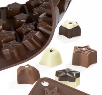 <img src=5651326STAR.jpg alt=Φόρμα σιλικόνης αστεράκια Chocostar>