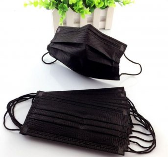 <img src=Μάσκα Προστασίας Προσώπου Μιας Χρήσης 3 ply-50 τεμ alt=Σε μαύρο χρώμα>