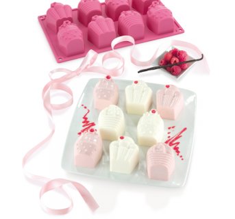 <img src=565130080.jpg alt=Φόρμα σιλικόνης Ηappy Birthday - Cupcakes>