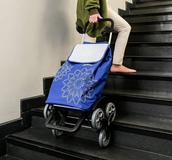 Καρότσι λαϊκής Tris GIMI με 6 ρόδες για ανάβαση σκαλιών