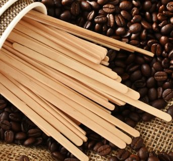 Wooden stirrers Dolphin 1000 pcs