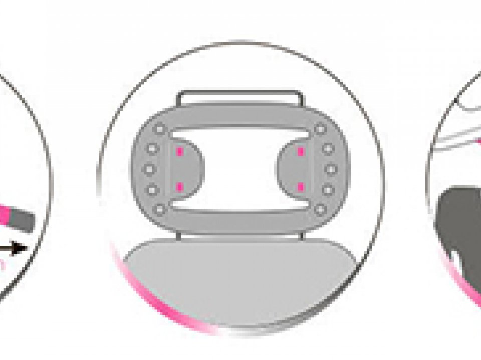 Ironing Board contact points