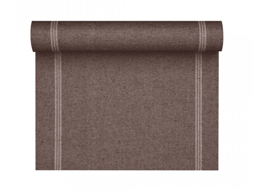 Runner in braun colour