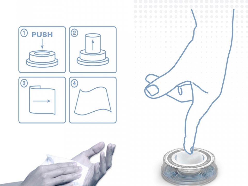 Procedure for using a packaged tablet