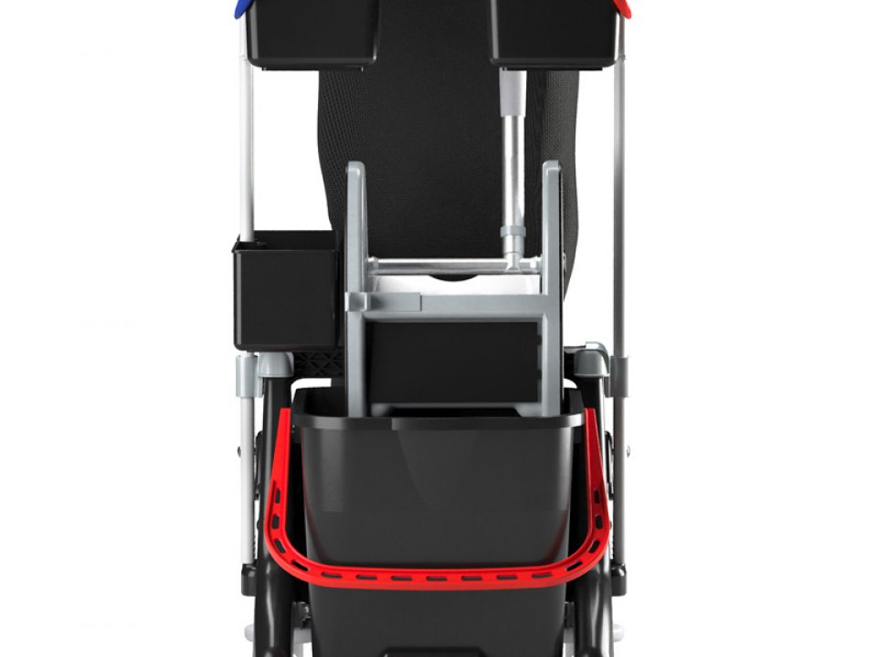 Housekeeping cleaning trolley - 3P Copmact Pulex