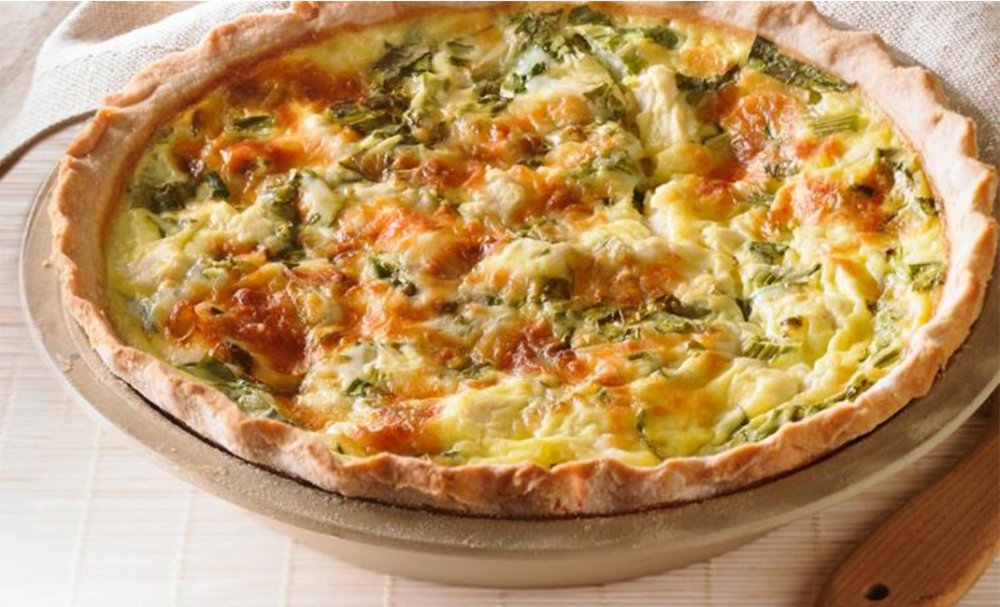 Τάρτα με κοτόπουλο, πράσο και ουίσκι