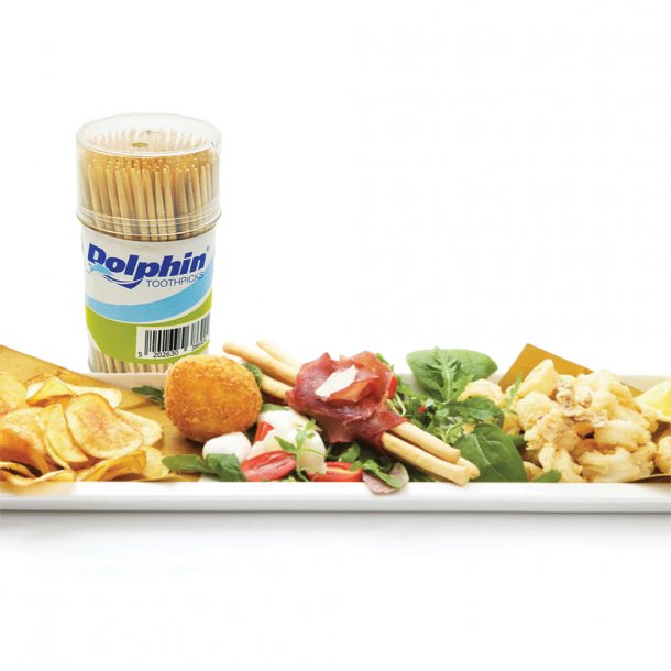 Toothpicks in barrel Dolphin 200 pcs